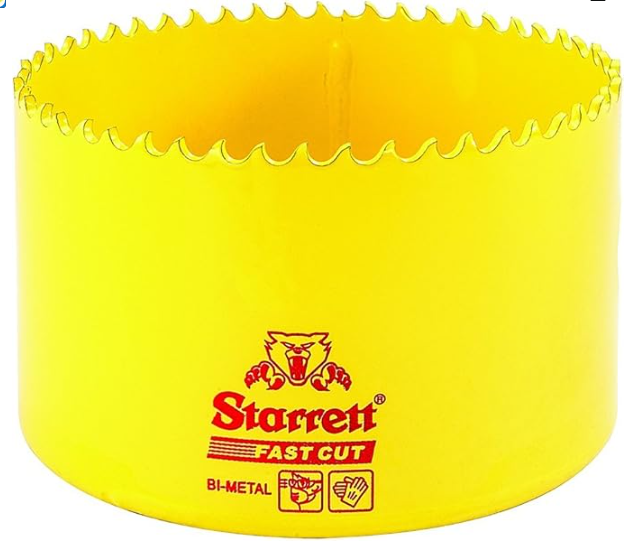 Fast Cut Holesaw Cutter 86mm – Bi-Metal Hole Saw for Flue, Vent & Duct Openings